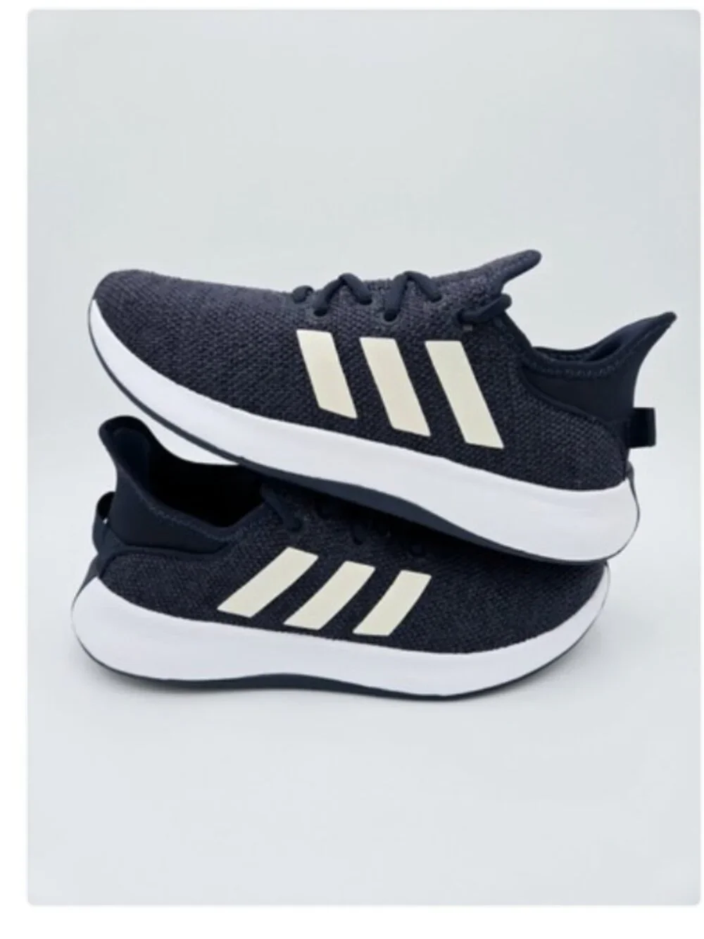👟 New Adidas CloudFoam Pure SPW Running Women’s Sneakers Blue – Size 10